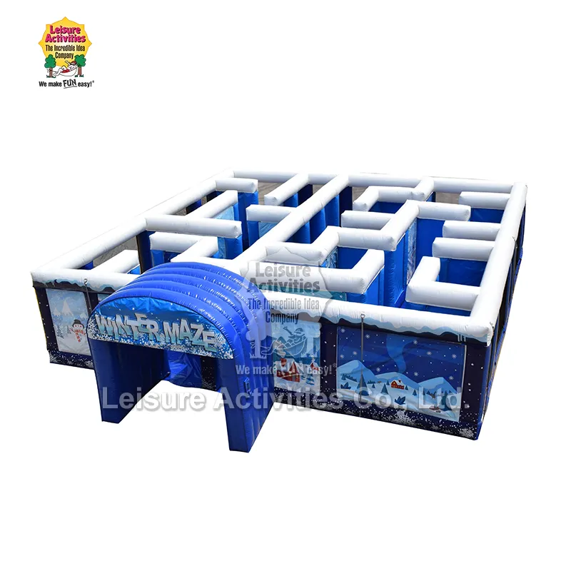 inflatable Winter Maze inflatable Winter Maze